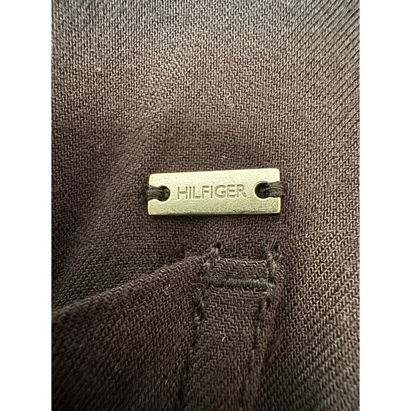 Tommy Hilfiger Black Women's Size 6 100% Viscose Casual Comfort Wide Leg Pants - Picture 4 of 7